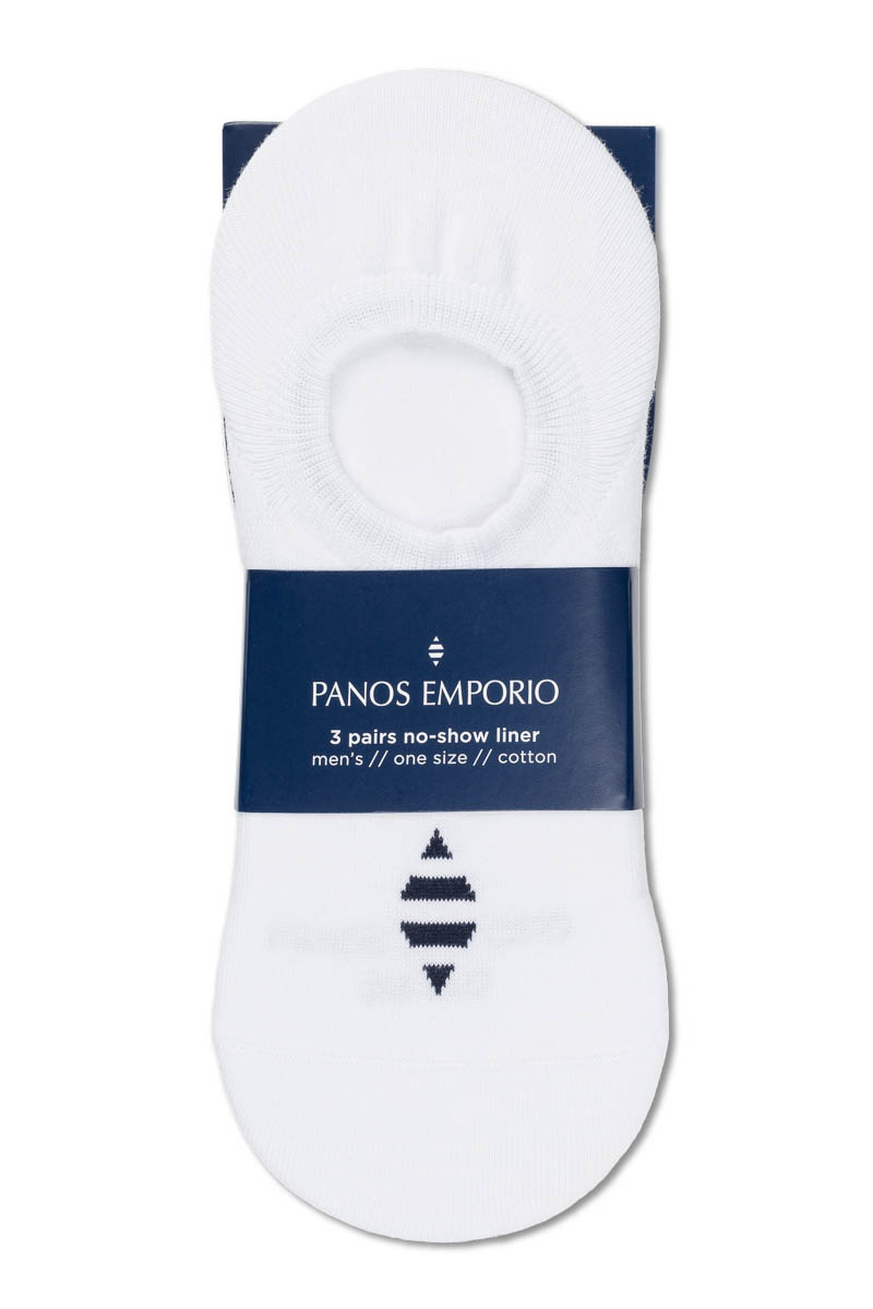 3PK Hans Erik Cotton Logo Liner