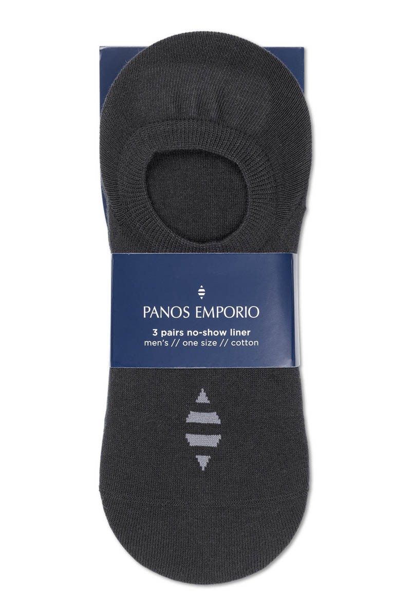 3PK Hans Erik Cotton Logo Liner