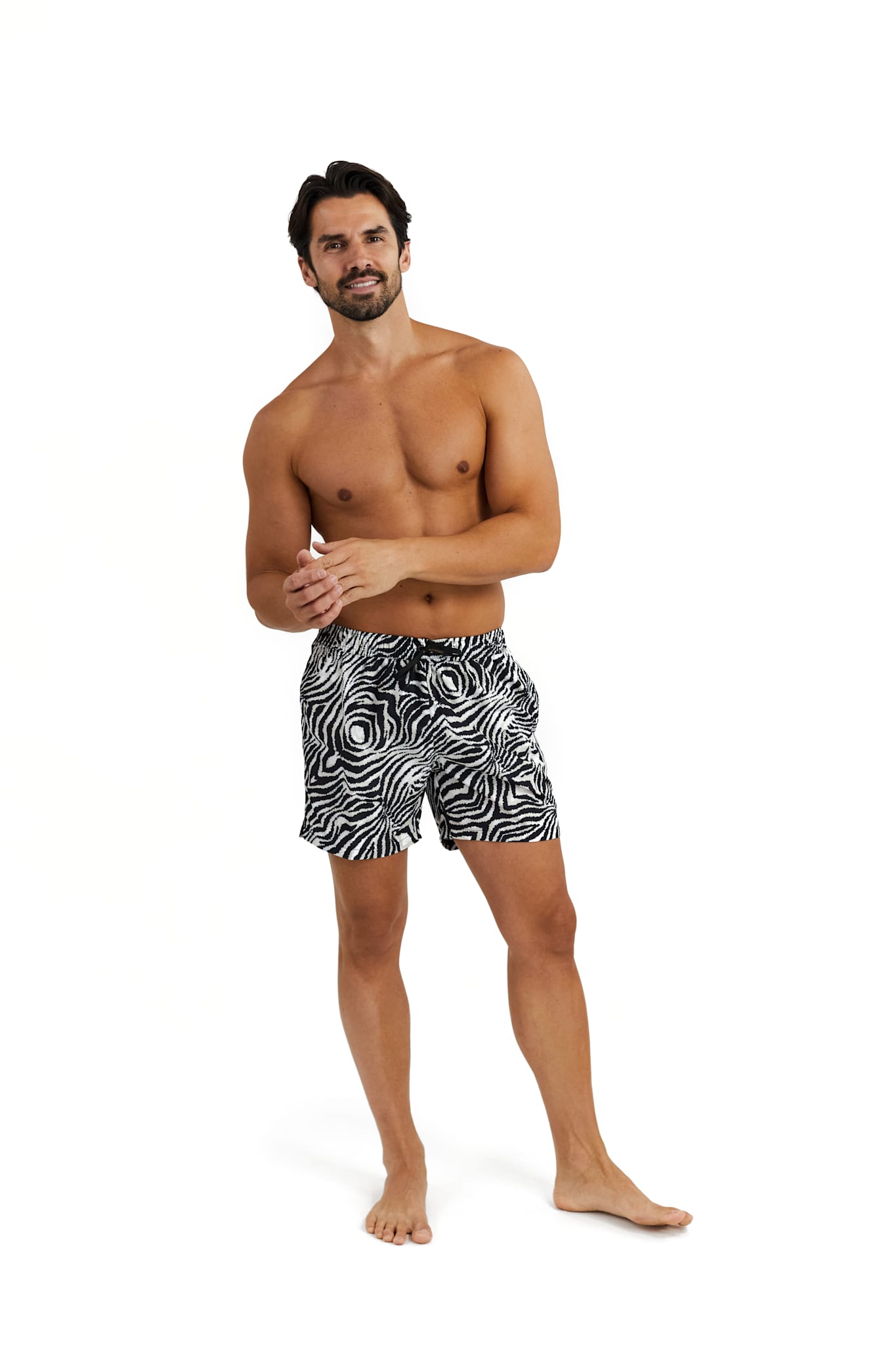 Luxe Zebra Swimshort