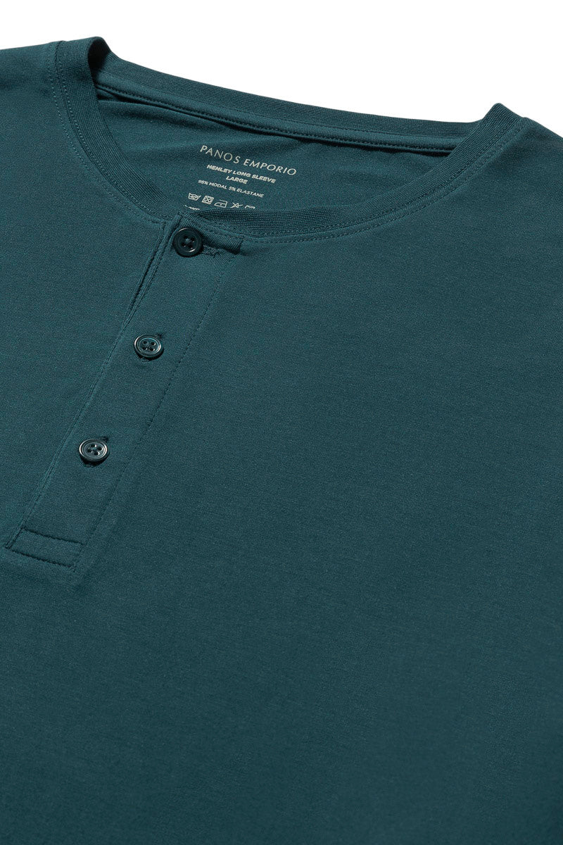 Lounge Henley Cotton Bamboo