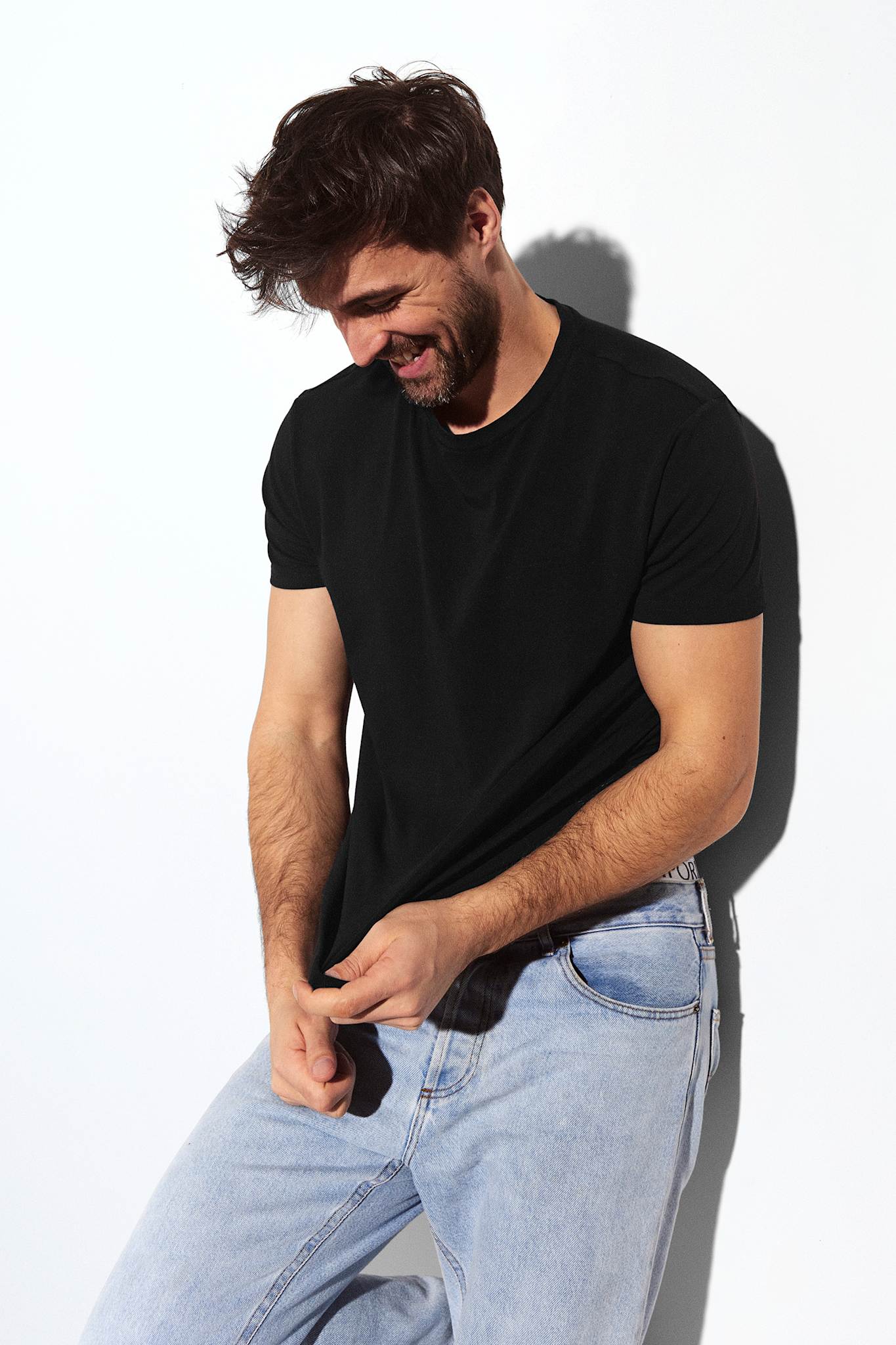 Wool/Tencel Short Sleeve Tee