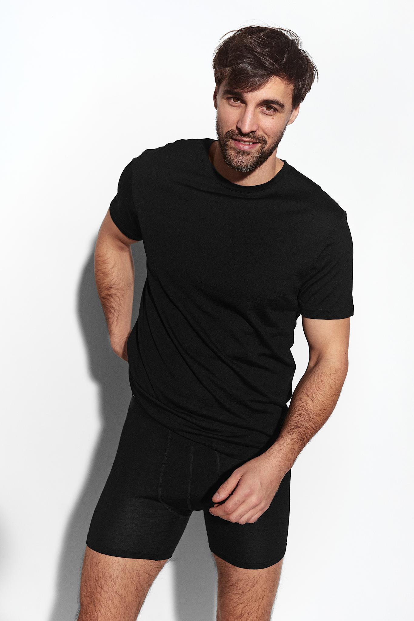 Wool/Tencel Short Sleeve Tee