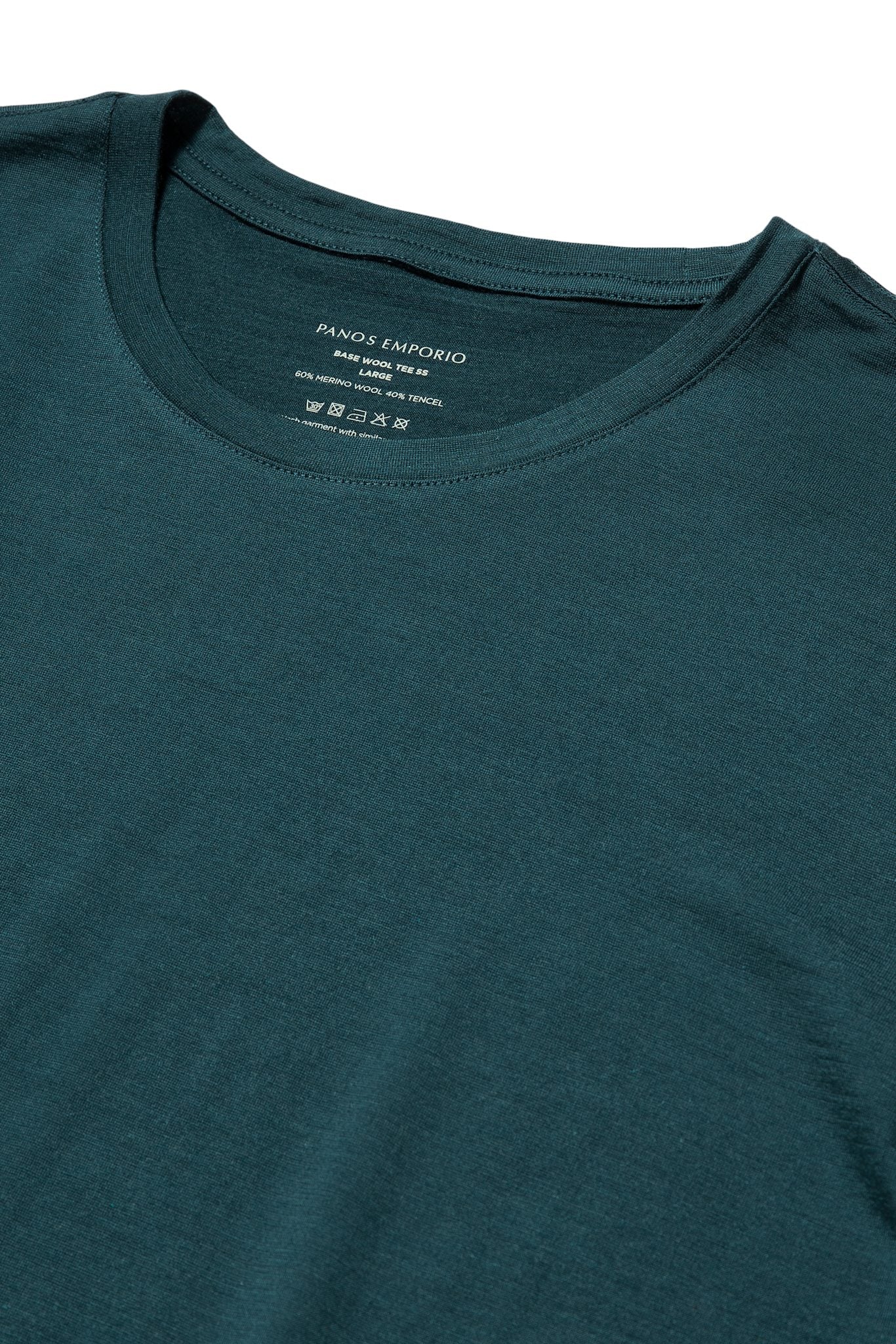 Wool/Tencel Short Sleeve Tee