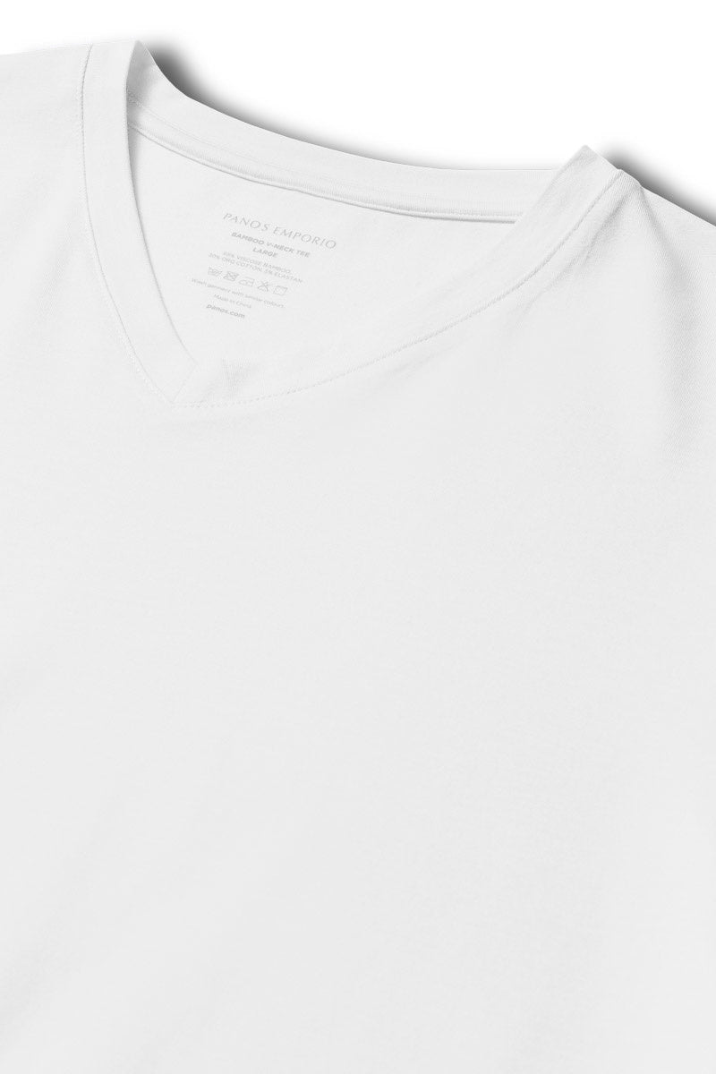 Bamboo/Cotton V-neck Tee