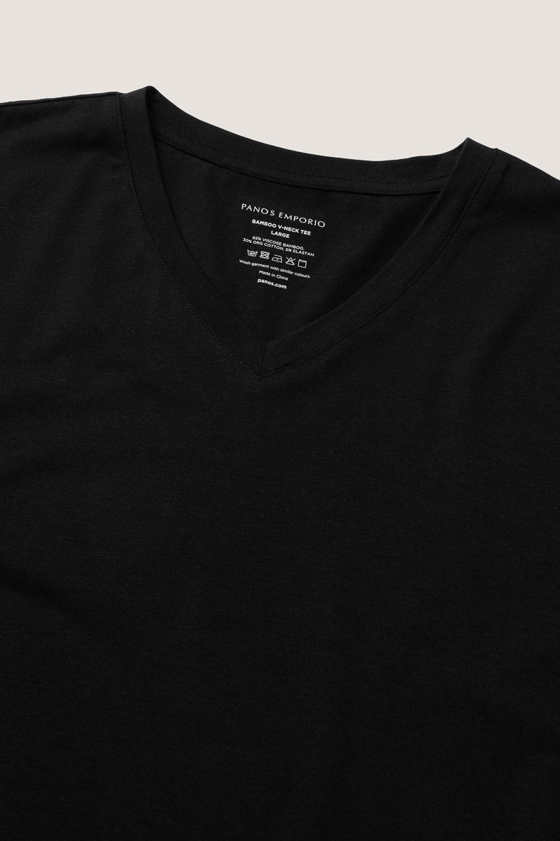 Bamboo/Cotton V-neck Tee