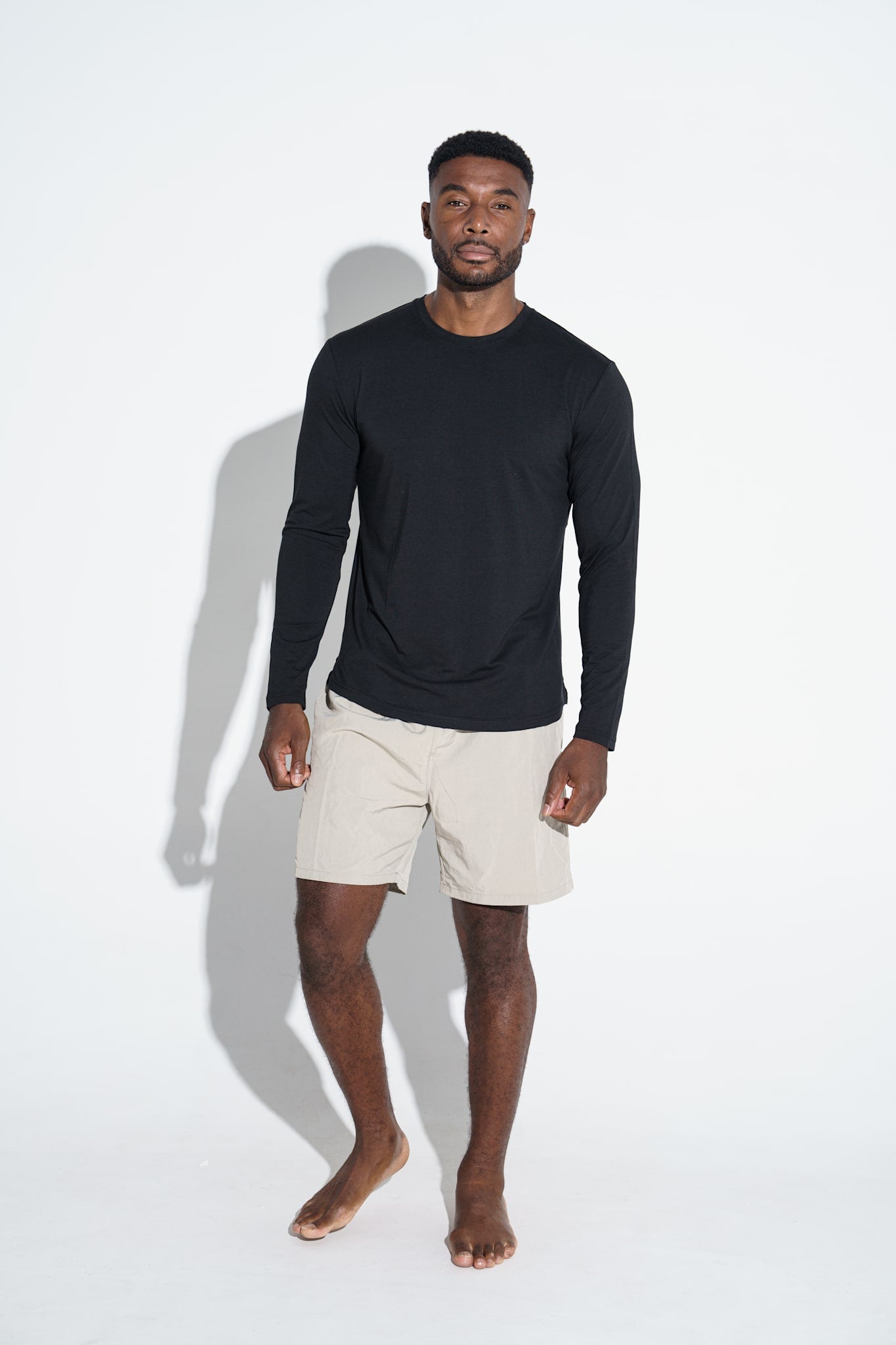 Bamboo/Cotton Crew Long Sleeve