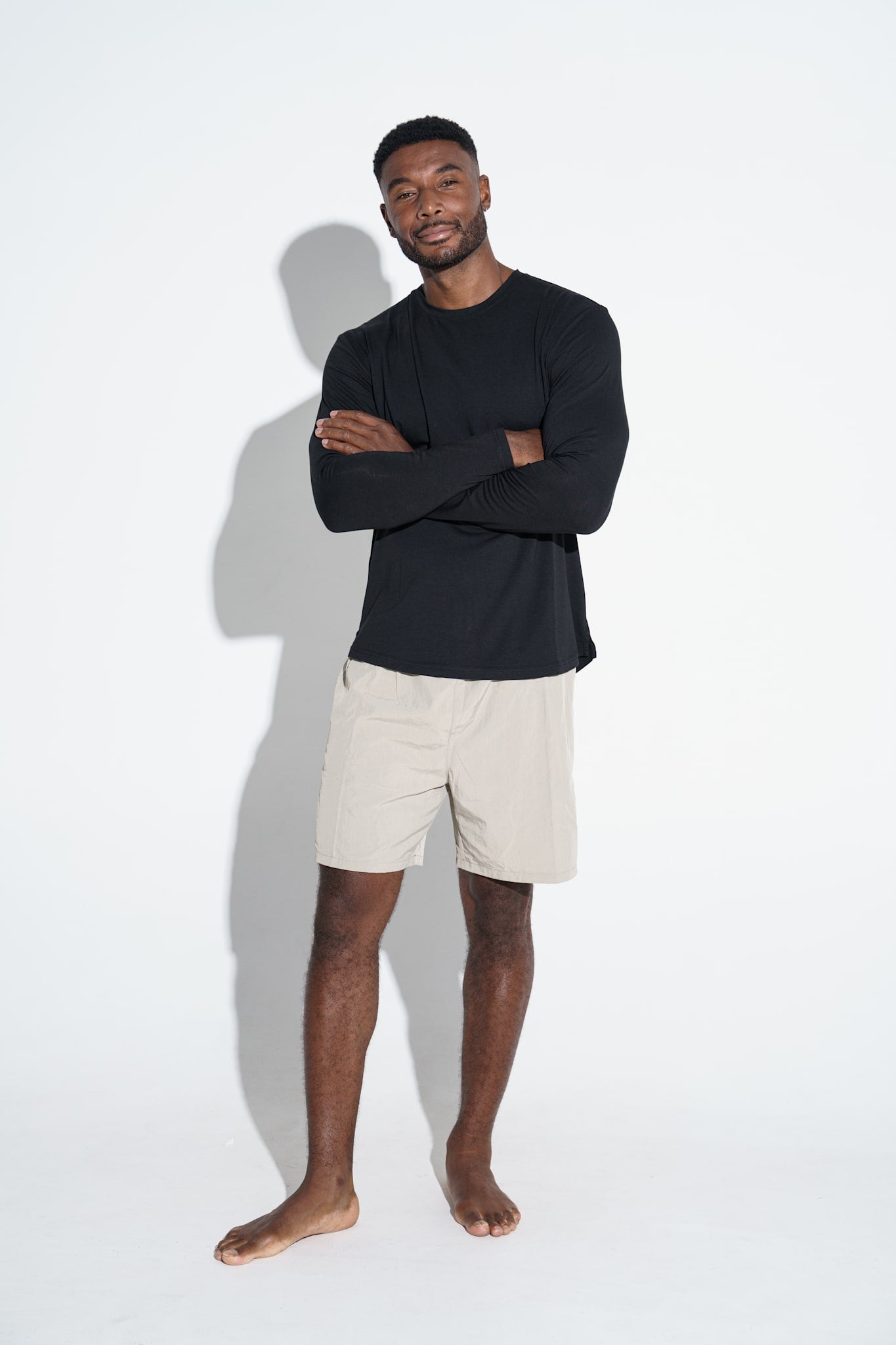 Bamboo/Cotton Crew Long Sleeve