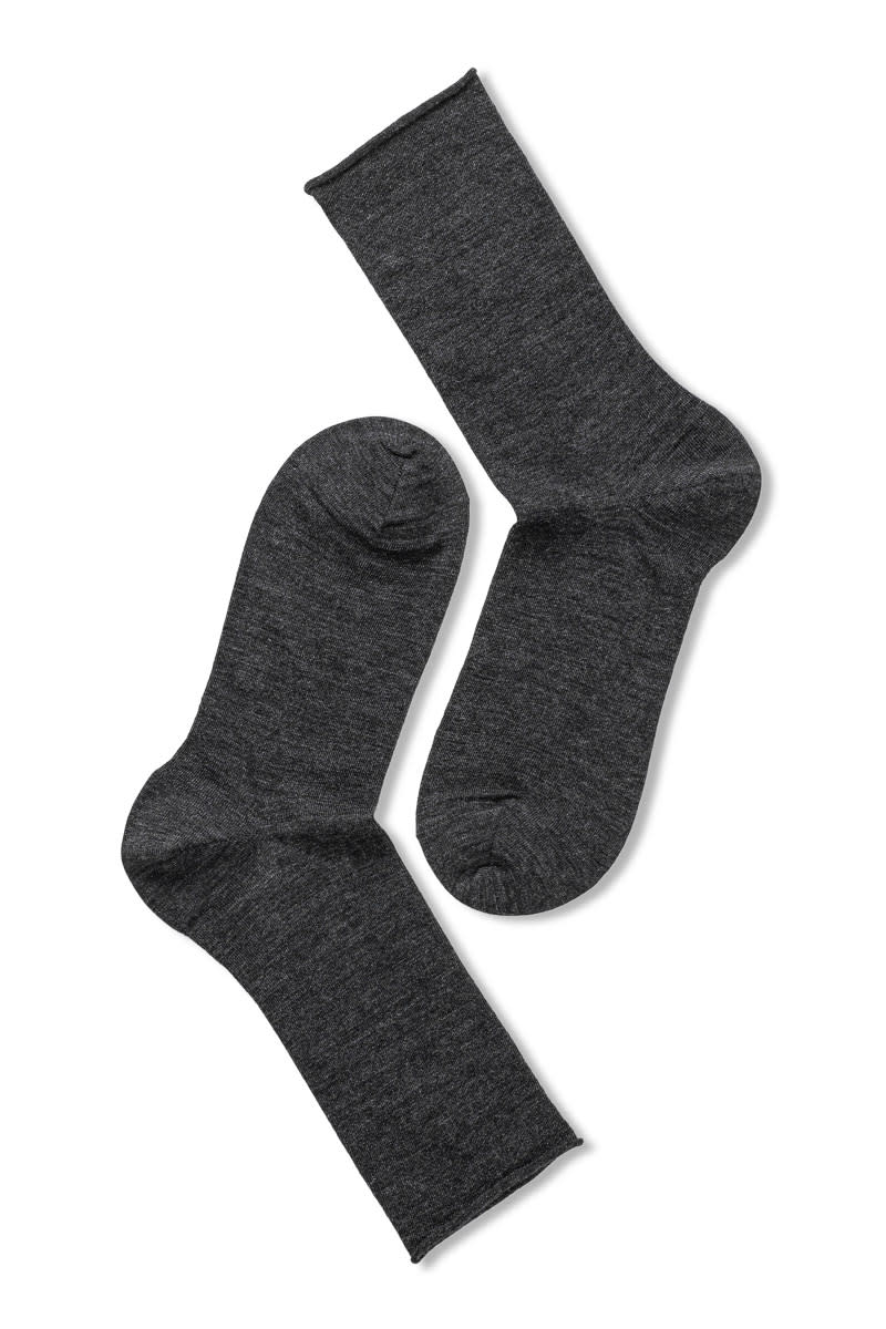2pk Jorann Wool Sock Roll Top