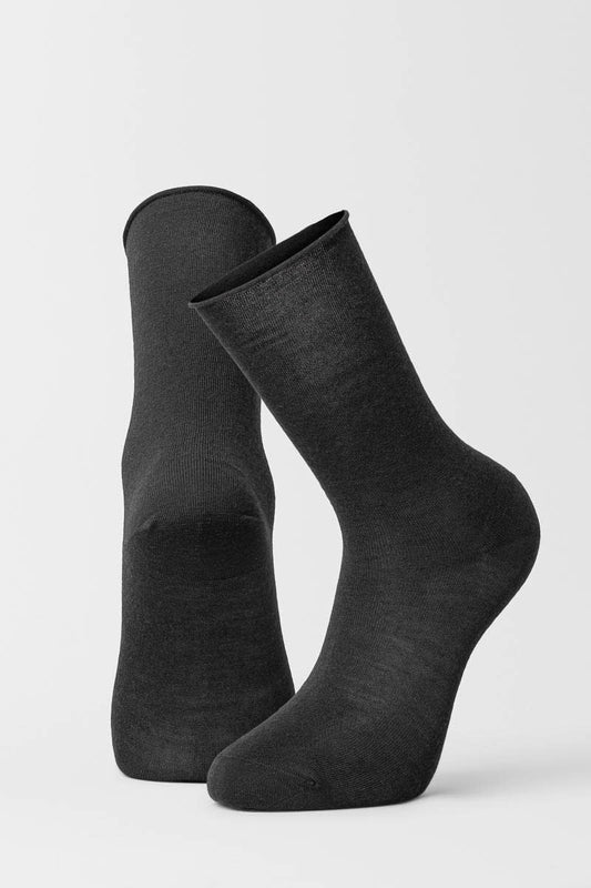 2pk Jorann Wool Sock Roll Top