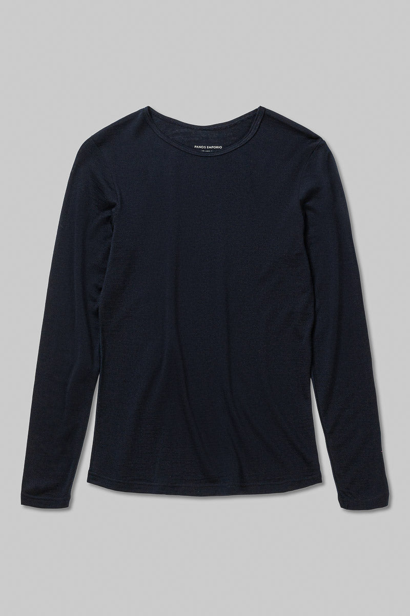 Wool/Tencel Long Sleeve
