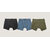 3pk Base Bamboo Boxer Grey/Olive/Bluesteel SMALL 