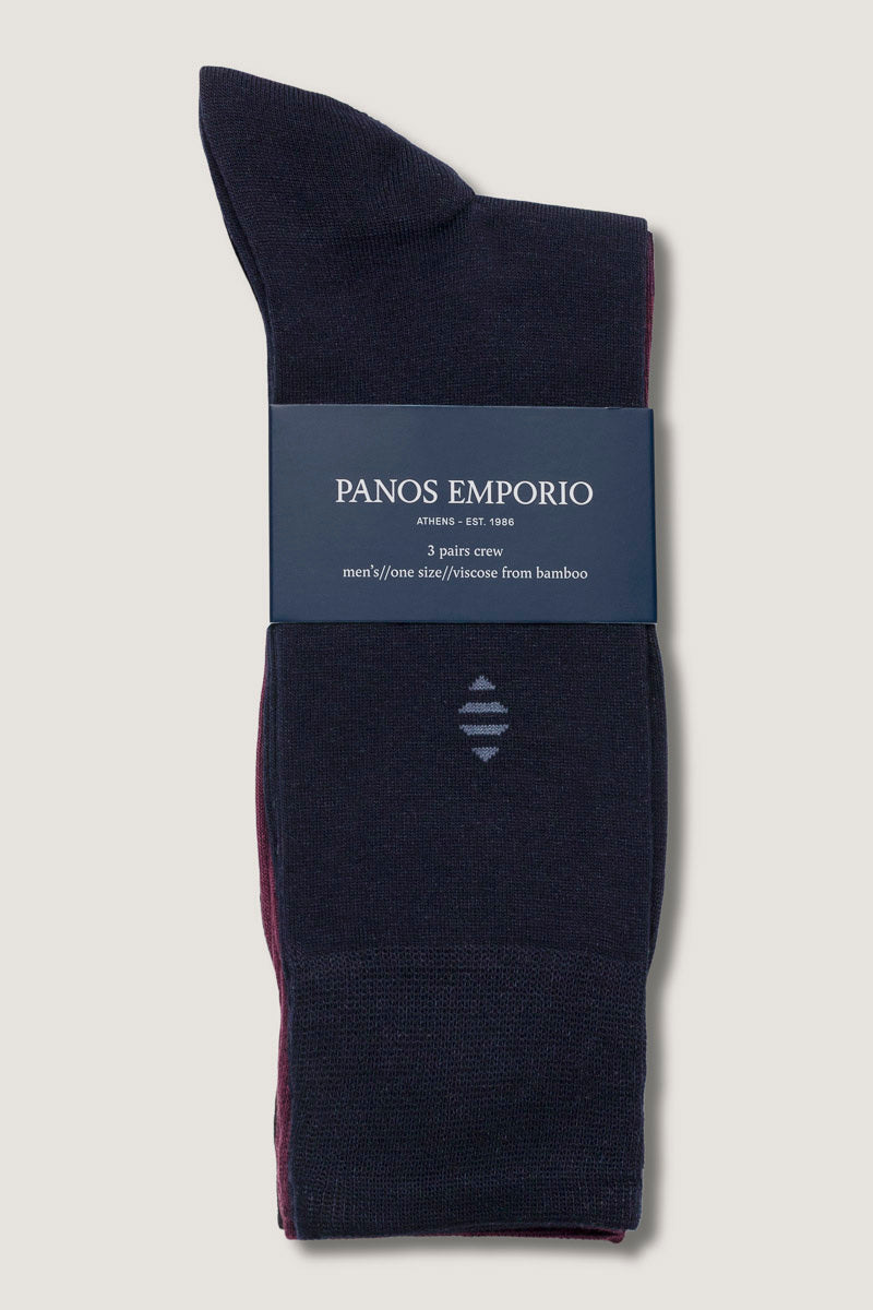 3PK Daniel Bamboo Crew