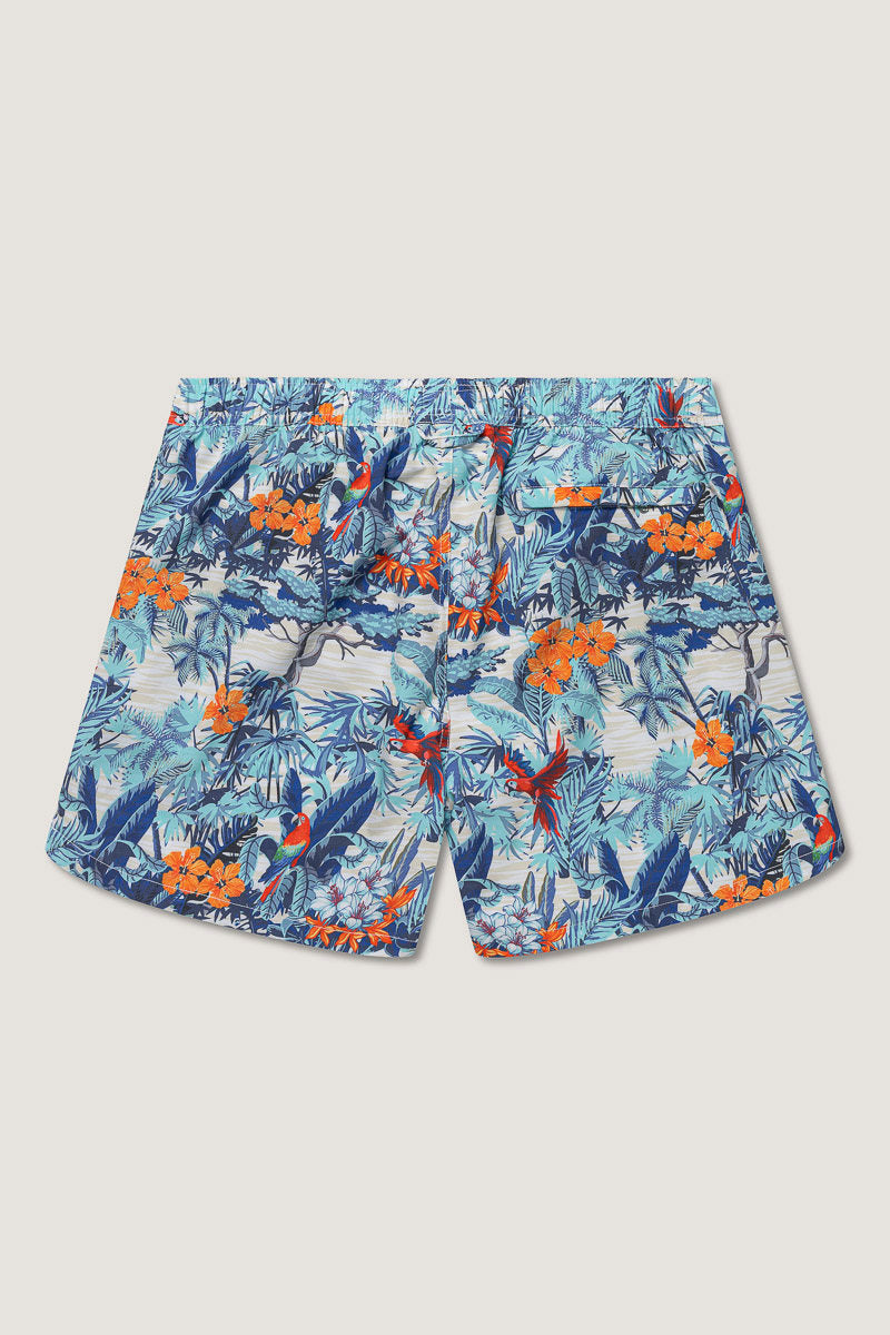 Classic swimshort Hibiscus