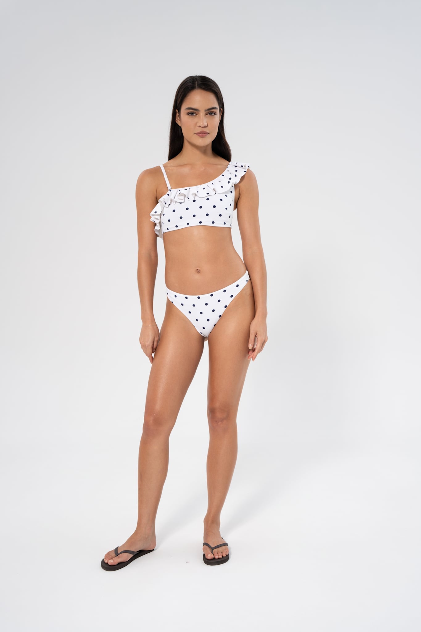 Polka dot Nefeli bottom